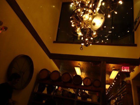 Il Buco Alimentaria et Vineria with the camera viewing the opposite direction from the kitchen.