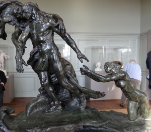 Camille Claudel's The Age of Maturity (1899), a controversial and extraordinary work at The Rodin Museum. Photo by Carole Di Tosti.