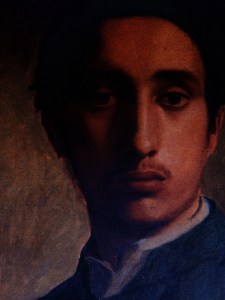 Degas in a Green Jacket, Edgar Degas. Photo taken courtesy of the Wiki Art site.