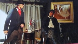 Trevor Kowalsky and Liz Louie in 'Degas in New Orleans,' by Rosary O'Neill, music by David Temple, directed by Deborah Temple. Photo by Carole Di Tosti