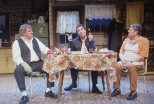 Dan Lauria, Ray Abruzzo, Richard Zavaglia, 'Dinner With The Boys,' Acorn Theatre