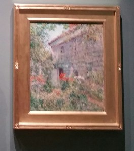 NYBG, Impressionism American Gardens on Canvas, Childe Hassam, Old House and Garden, East Hampton, Long Island