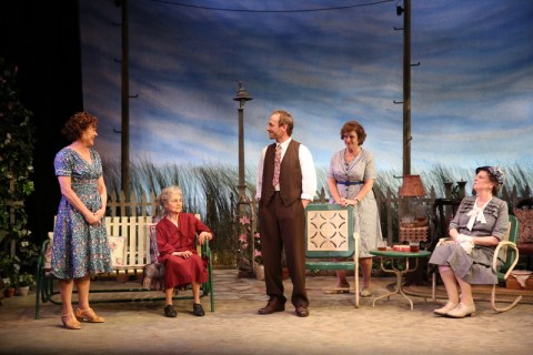 Karen Ziemba, Lynn Cohen, PJ Sosko, Angelina Fiordellisi, Jill Tanner, Traveling Lady, Cherry Lane Theatre, Horton Foote, Austin Pendleton