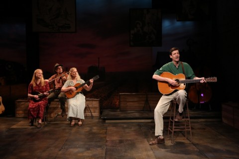 Megan Loomis, Andy Teirstein, Helen Jean Russell, David M. Lutken, Woody Sez: The Life & Music of Woody Guthrie, Irish Repertory Theatre