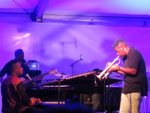 Damien Sneed, Keyon Harrold, Jazz & Chihuly, Songs of Protest & Reconciliation, NYBG summer concert series