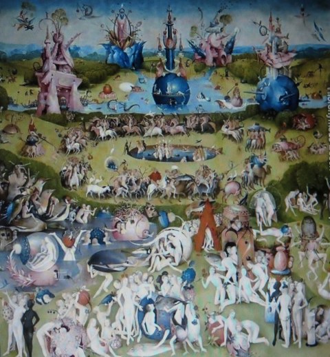 Hieronymous Bosch, Garden of Earthly Delight, panel #2