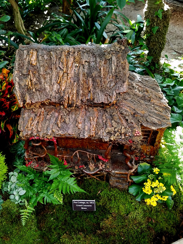 Poe Cottage, the Bronx, Applied Imagination, NYBG Holiday Train Show