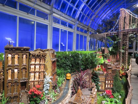 Bar Car Nights, NYBG Holiday Train Show, Applied Imagination
