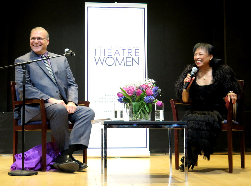Baayork Lee, Robert Viagas, League of Professional Theatre Women, nYPL for the Performing Arts at Lincoln Center