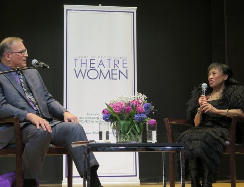 Robert Viagas, Baayork Lee, NYPL for the Performing Arts at Lincoln Center, League of Professional Theatre Women
