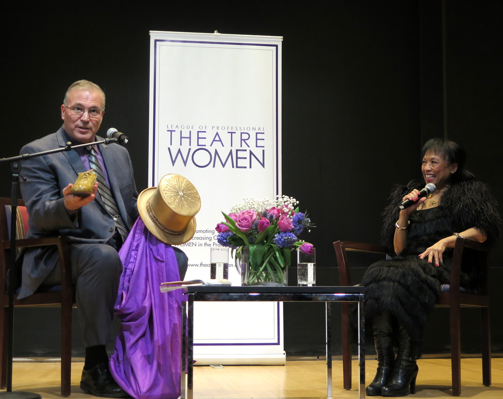 Robert Viagas Baayork Lee, League of Professional Theatre Women, NYPL for the Performing Arts at Lincoln Center