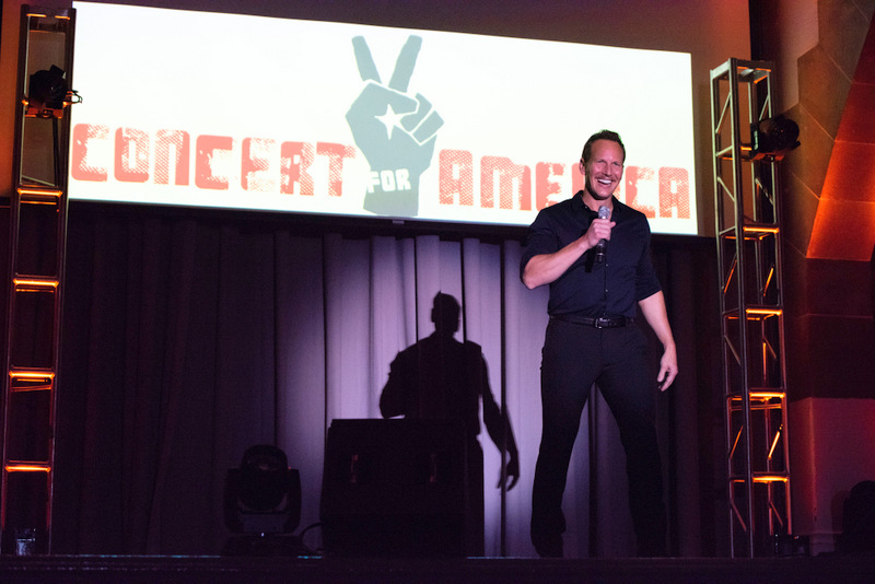 Patrick Wilson, Concert for America, The Great Hall, Cooper Union