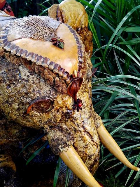 Elephantine Colossus, Applied Imagination, NYBG Holiday Train Show 2018