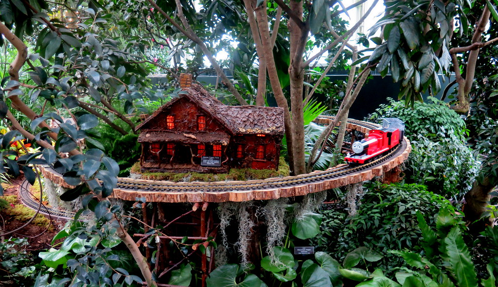 Thomas the Tank Engine, 27th Holiday Train Show, NYBG, Applied Imagination