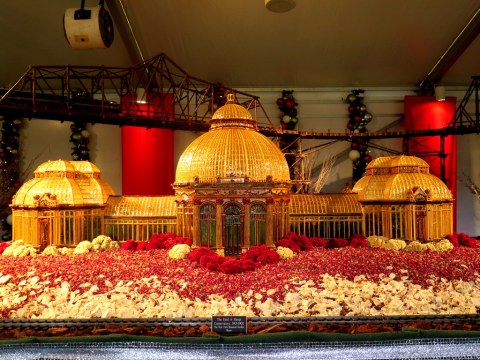 Enid A. Haupt Conservatory, NYBG, 27th NYBG Holiday Train Show, Applied Imagination