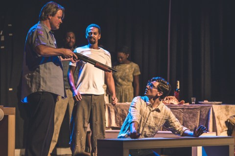 (L to R): Tim Rush, Jay Ward, Curtis M. Jackson, Tinuke Adetunji, JOhn Dewey, Onaje, Robert Bowie Jr., Pat Golden, FringeNYC 