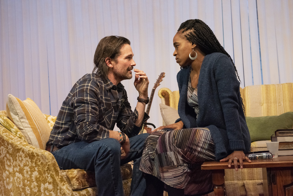 Chris Stack, Taibi Magar, Atlantic Theater Company, Kristolyn Lloyd, World Premiere, Linda Gross Theater, Abby Rosebrock