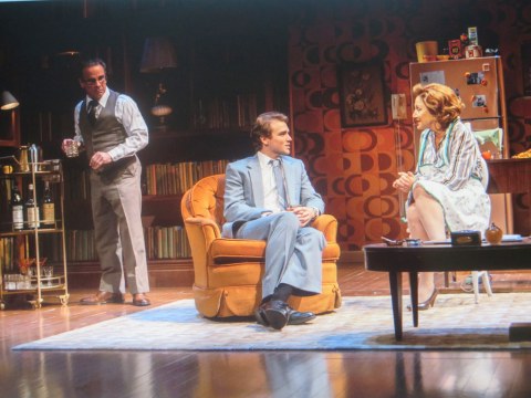 Peter Scolari, Austin Cauldwell, Edie Falco, The True, Scott Elliott, Sharr White, The New Group, Pershing Square Signature Center