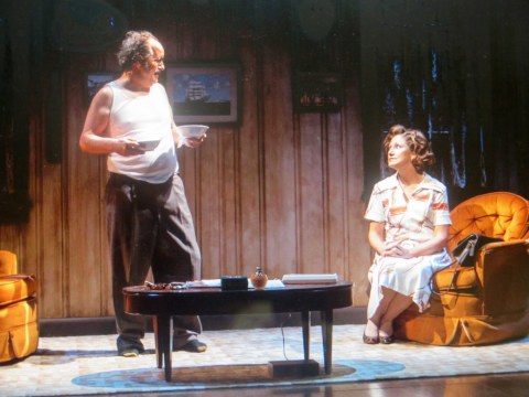 John Pankow, Edie Falco, The True, Sharr White, Scott Elliott, The New Group, Pershing Square Signature Center