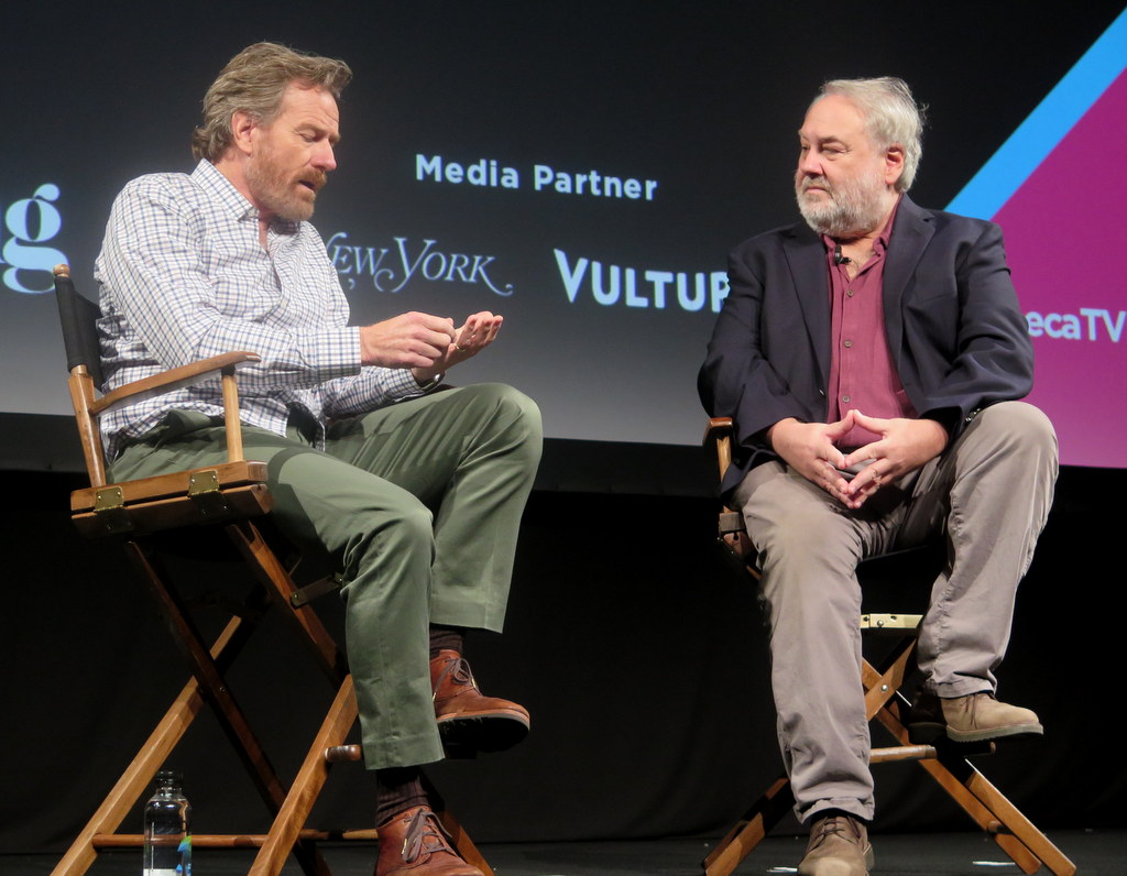 Bryan Cranston, David Edelstein, Tribeca Talks, Tribeca TV Festival 2018