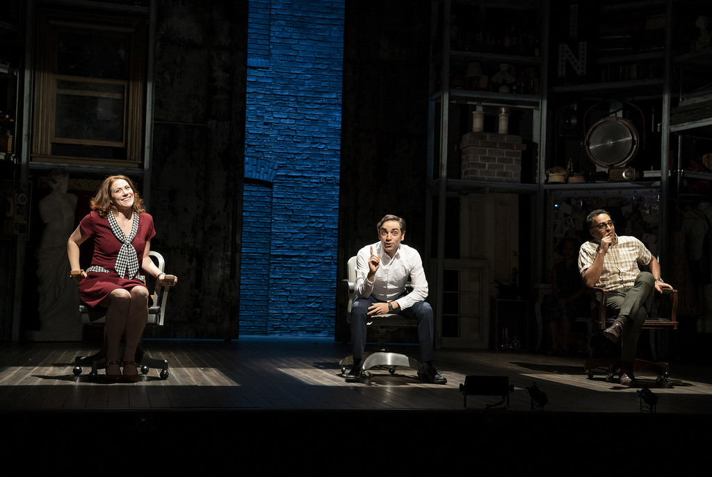 , Merrily We Roll Along, Stephen Sondheim, Fiasco Theater, Roundabout Theatre Company, George Furth, Merrily We Roll Along, Jessie Austrian Brittany Bradford, Ben Steinfeld, Emily Young, Paul L. offey Manu Narayan, Noah Brody