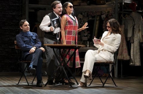 , Merrily We Roll Along, Stephen Sondheim, Fiasco Theater, Roundabout Theatre Company, George Furth, Merrily We Roll Along, Jessie Austrian Brittany Bradford, Ben Steinfeld, Emily Young, Paul L. offey Manu Narayan, Noah Brody,