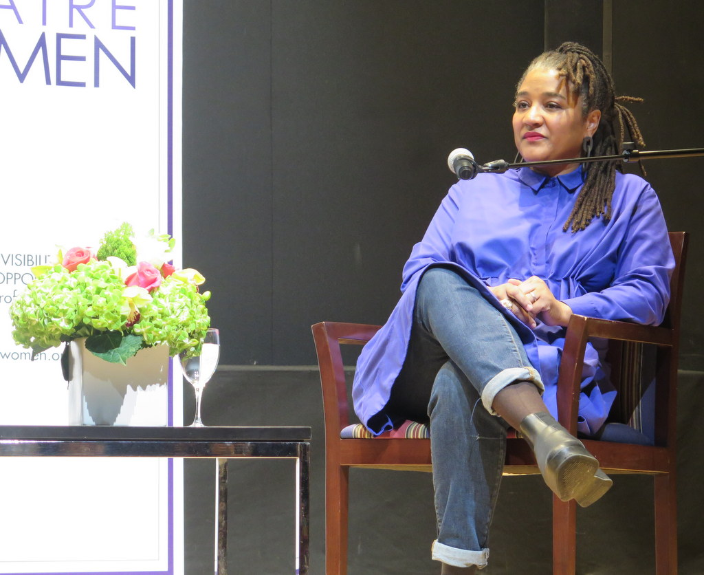 Lynn Nottage, NYPL for the Performing Arts, LPTW, Bruno Walter Auditorium, Elisabeth Vincentelli