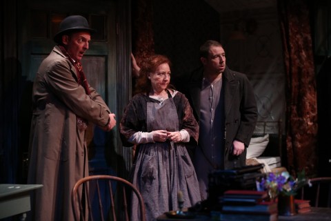 ,Robert Langdon Lloyd, Ed Malone, James Russell, Meg Hennessy, Irish Repertory Theatre, The Shadow of a Gunman, Ciaran O'Reilly, Sean O'Casey