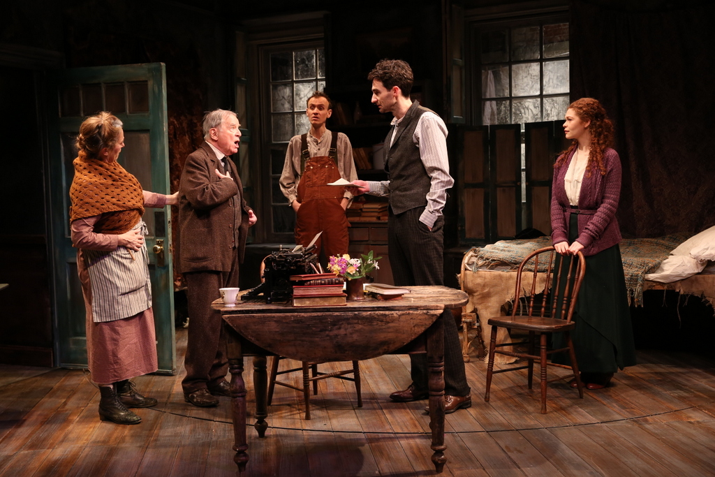Ciarán O'Reilly, Una Clancy, Robert Langdon Lloyd, Ed Malone, James Russell, Meg Hennessy, Irish Repertory Theatre, The Shadow of a Gunman, Ciaran O'Reilly, Sean O'Casey