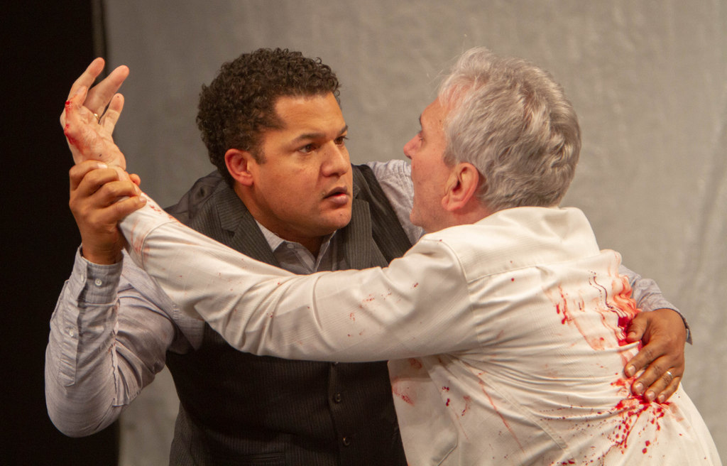 Brandon J. Dirden, Rocco Sisto, 'The Tragedy of Julius Caesar,' Theatre for a New Audience