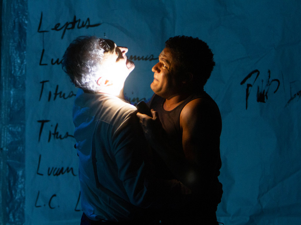 Rocco Sisto, Brandon J. Dirden, 'The Tragedy of Julius Caear,' Theatre for a New Audience