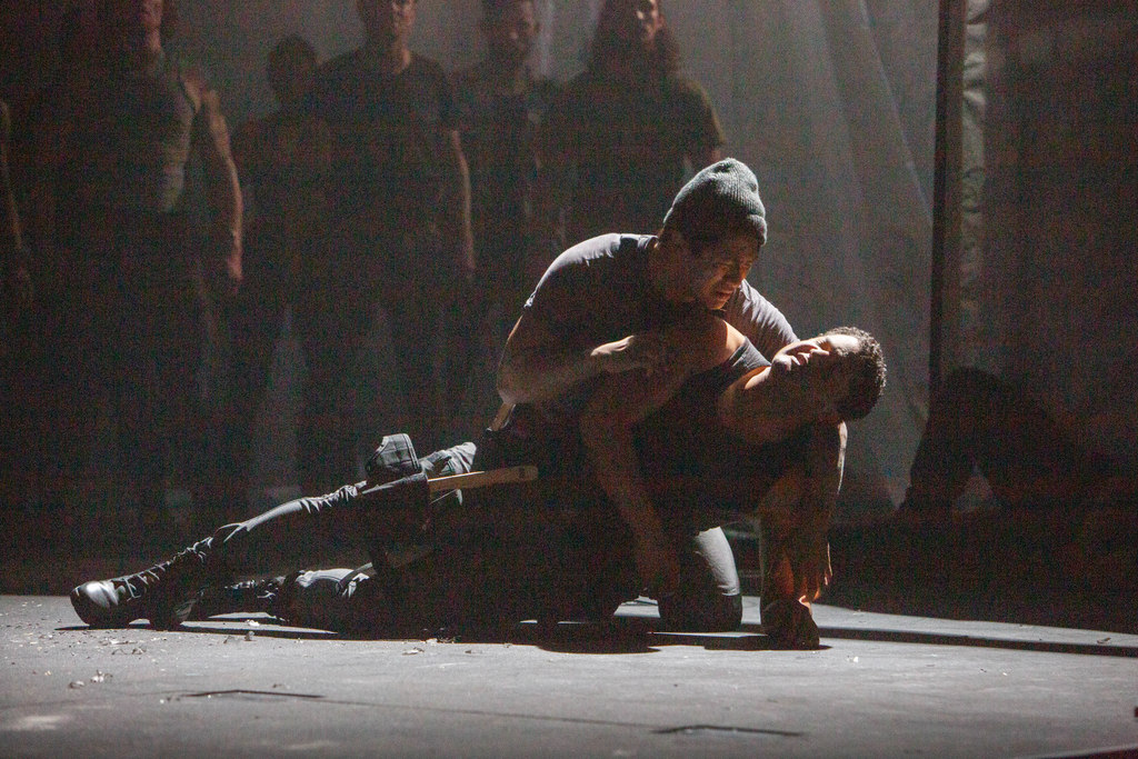 Julian Remulla, Brandon J. Dirden in 'The Tragedy of Julius Caesar,' Theatre for a New Audience