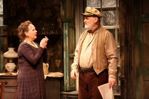 Maryann Plunkett,Ciarán O'Reilly, Irish Repertory Theatre's 2019 production, Juno and the Paycock, Neil Pepe