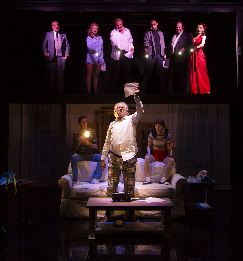 Adam Chanler-Berat, John Larroquette, Grace Rex, German Jaramillo, Clea Alsip, Douglas Sills, Will Swenson, Jordan Gilber, Tina Benko, Nantucket Sleigh Ride, John Guare, Jerry Zaks, Mitzi E. Newhouse,