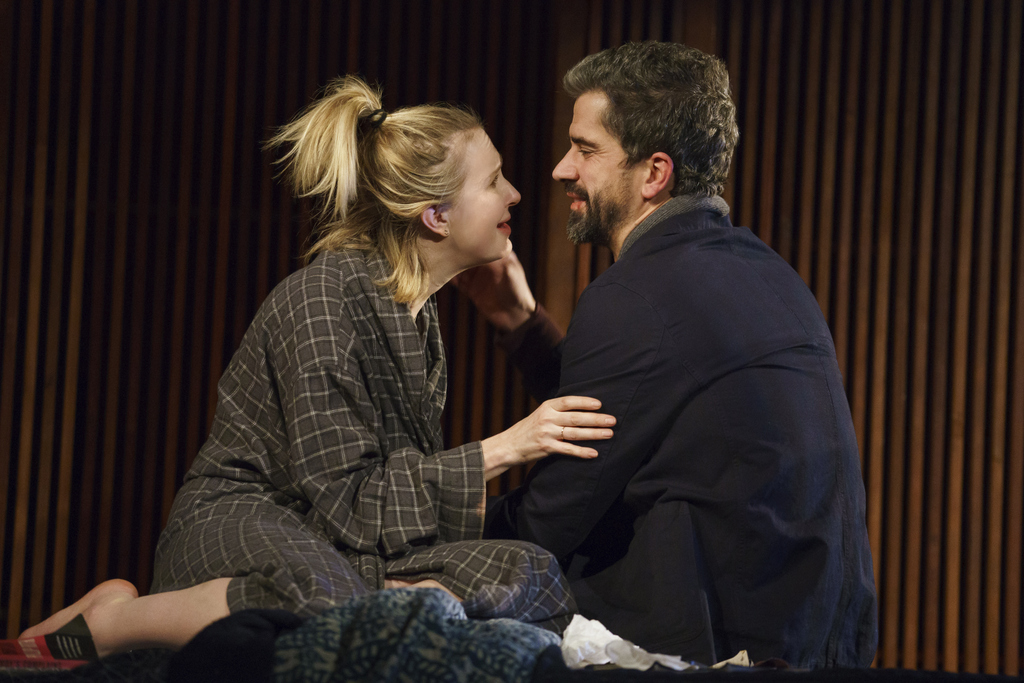 Halley Feiffer, Hamish Linklater, 'The Pain of My Belligerence, Trip Cullman, Playwrights Horizons