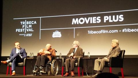 Billy Lyons, Wynn Handman, Jeremy Gerard, Michael Douglas, Tribeca Film Festival World Premiere, It Takes a Lunatic