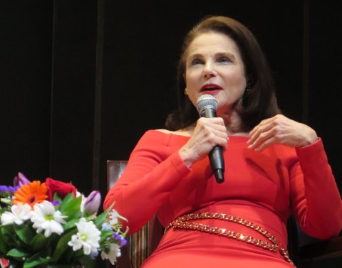 Linda Winer, Tovah Feldshuh, NYPL for the Performing Arts, Lincoln Center, LPTW