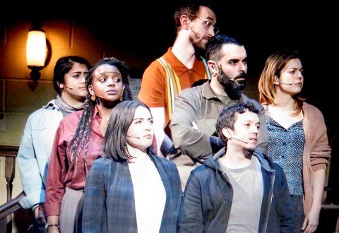 Ensemble, Octet, Dave Malloy, Annie Tippe, Pershing Square Signature Center, Dave Malloy, Annie Tippe