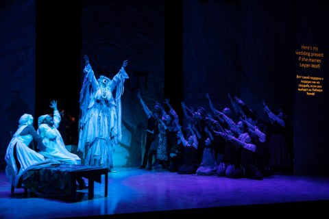 Steven Skybell, Jennifer Babiak, Jodi Snyder, Frume Sore and Company, Fiddler on the Roof in Yiddish, Joel Grey