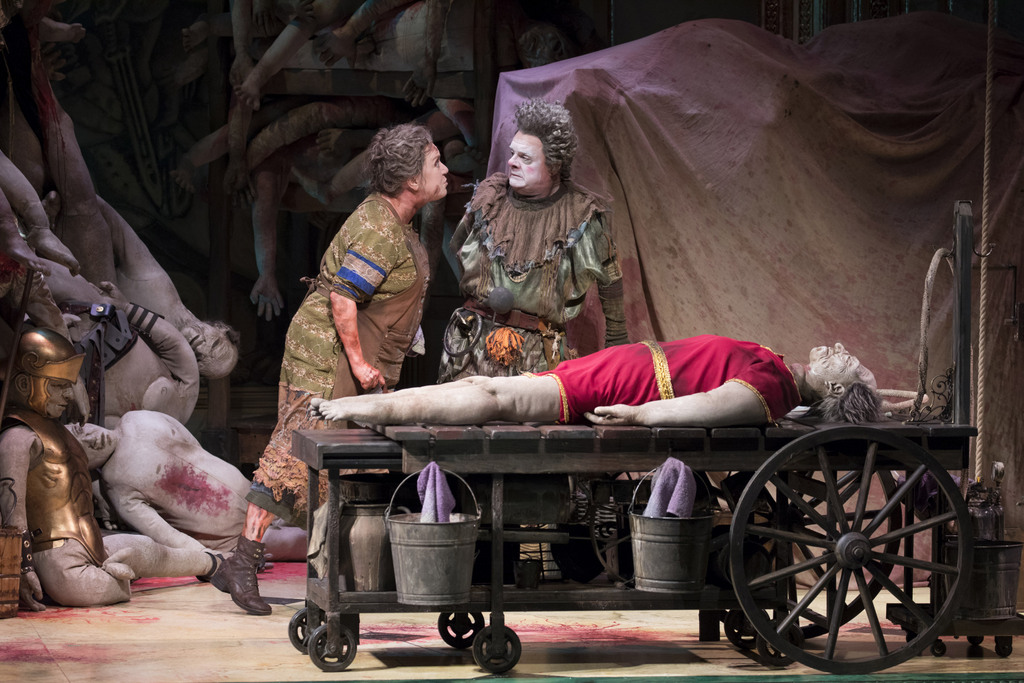 Kristine Nielsen, Nathan Lane, Gary, George C. Wolf, Taylor Mac