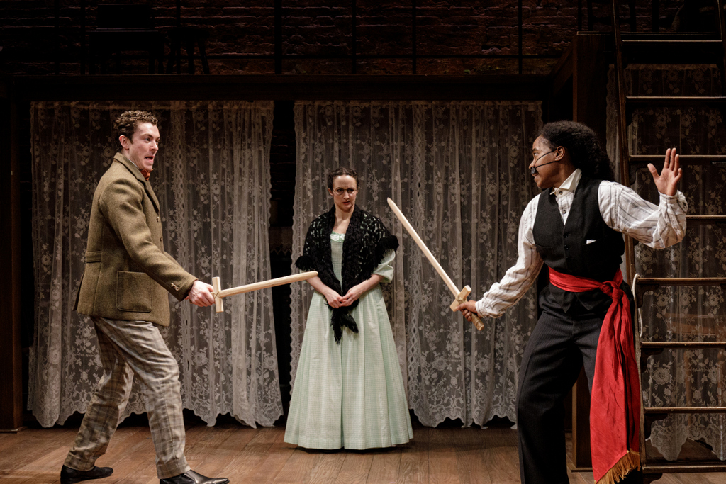 Nate Mann, Kate Hamill, Kristolyn, Primary Stages, Louisa May Alcott, Little Women