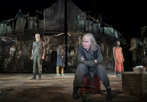 Kate Burton, Tom Nelis, Teagle F. Bougere, Nneka Okafor, Coriolanus, Daniel Sullivan
