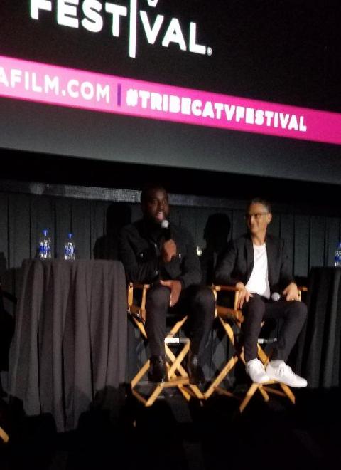 Shamier Anderson, Lawrence Trilling, GOLIATH, Tribeca TV Festival, Amazon Studios