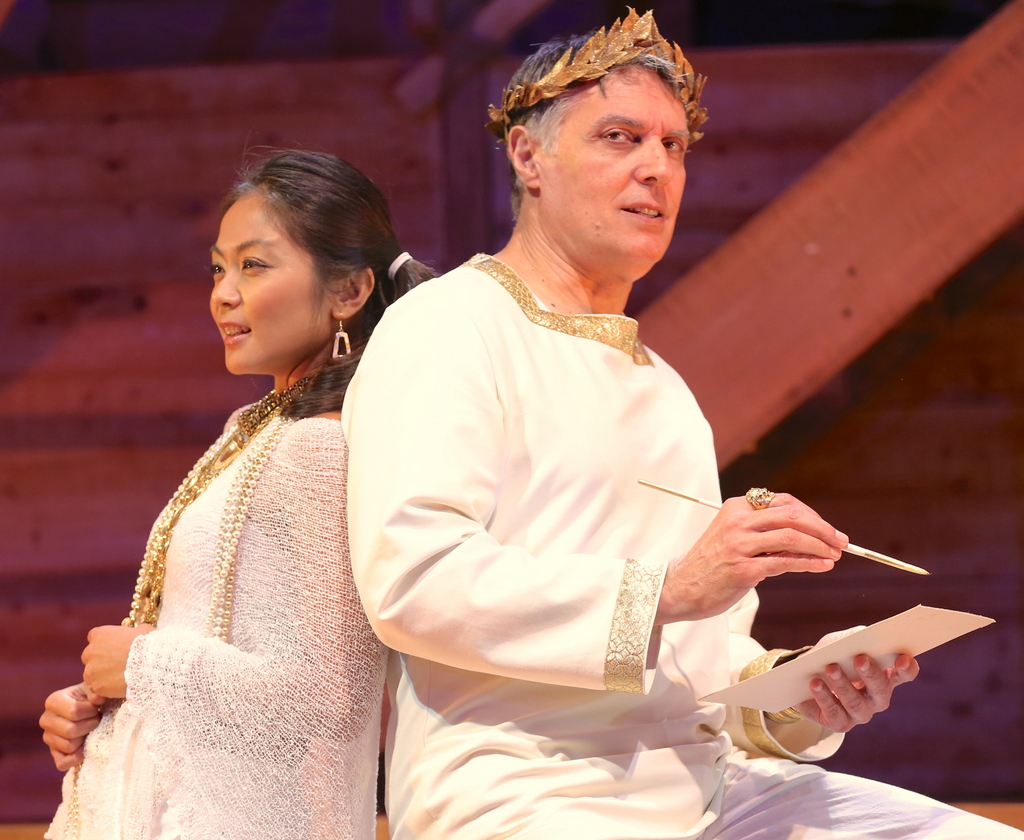 Caesar & Cleopatra, George Bernard Shaw, Robert Cuccioli, Teresa Avia Lim, David Staller, Gingold Theatrical Group