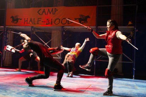 The Lightning Thief -The Percy Jackson Musical, Chris McCarrell, James Hayden Rodriguez, Sarah Beth Pfeifer, Joe Tracz, Rob Rokicki, Rick Riordan, Longacre Theatre, Stephen Brackett