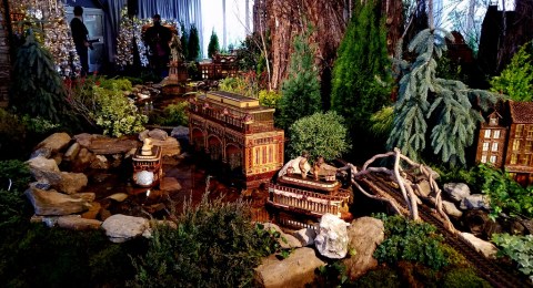 28th Holiday Train Show, NYBG, Applied Imagination