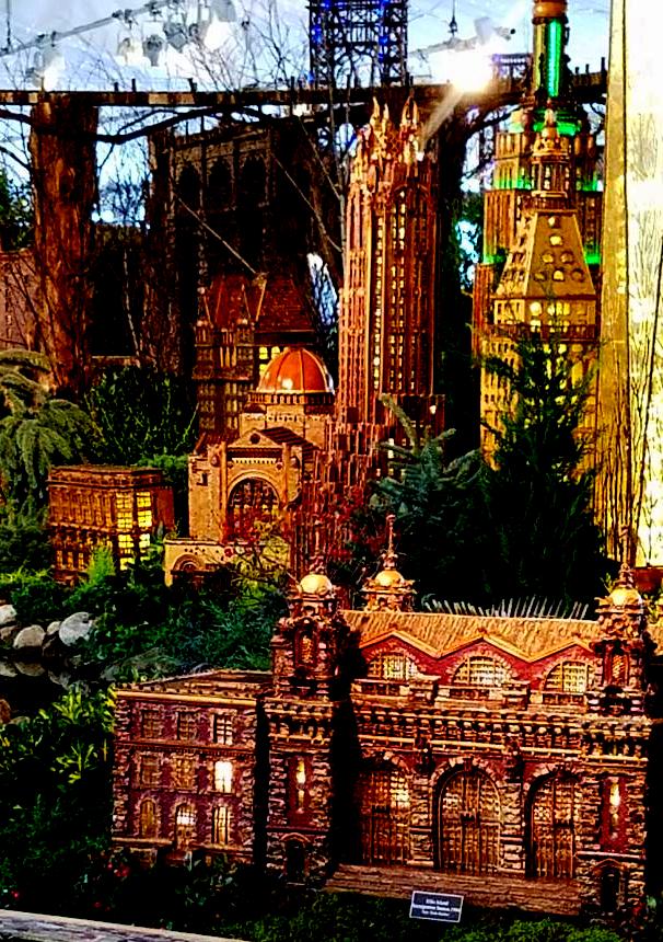 NYBG, 28th Holiday Train Show, Applied Imagination