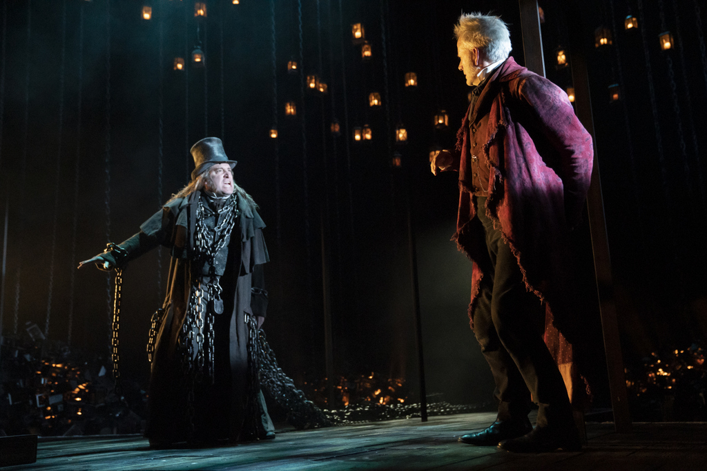hris Hoch, Campbell Scott, A Christmas Carol, Charles Dickens, Jack Thorne, Matthew Warchus