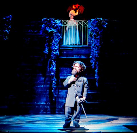 Peter Dinklage, Jasmine Cephas Jones, Blake Jenner, Cyrano, The New Group, Daryl Roth Theatre