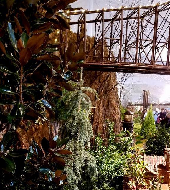 28th NYBG Holiday Train Show, Bar Car Nights, Applied Imagination